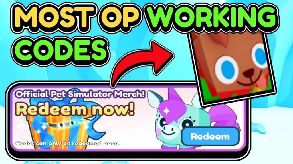 Pet Simulator X Codes