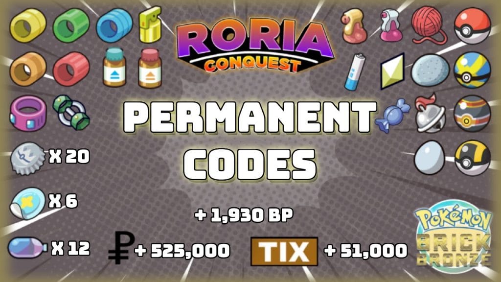 What Are Roria Conquest Codes